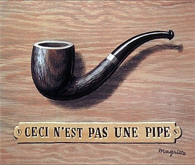 Magritte : Ceci N'est pas une pipe