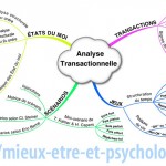 Les grandes lignes de l'Analyse transactionnelle. Carte mentale de Richard Martens ©2014.